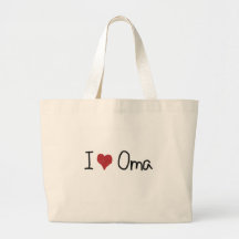 I Herz Oma Tragetaschen