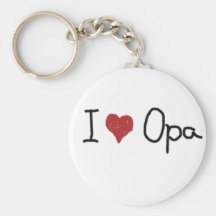 I Herz Opa Keychain Schlüsselbänder