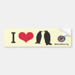 I Herz-Pinguine Autosticker