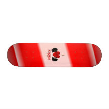 I Herz-Reggae-Skateboard Skateboarddecks