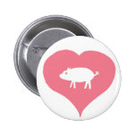 I Herz-SchweinePin Buttons