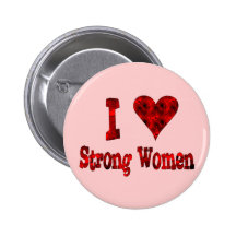 I Herz-starke Frauen Buttons