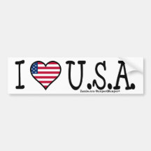 I HERZ USA AUTOSTICKER