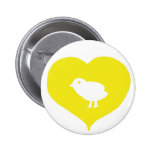 I Herz-VögelPin Button
