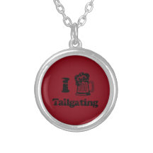 I HerzTailgating mit dem Bierkrug - irgendwelche T Selbst Gestalteter Schmuck
