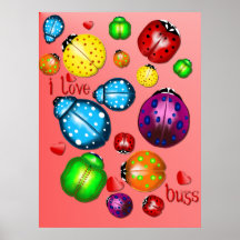 I hört Liebe Plakat ab