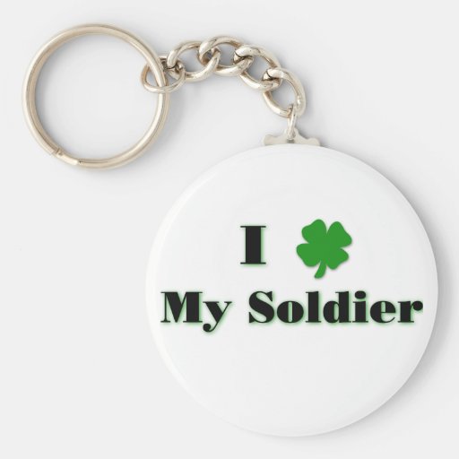 I (Klee) mein Soldat Keychain Schlüsselbänder