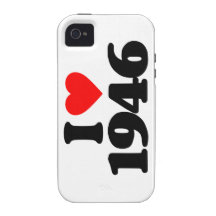 I LIEBE 1946 Case-Mate iPhone 4 COVER