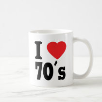I Liebe 70 ´s tassen