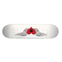 I Liebe Albanien - Flügel Individuelle Skateboards