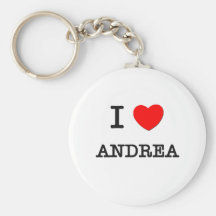 I Liebe Andrea Schlüsselanhänger