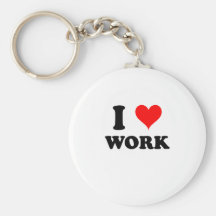 I Liebe-Arbeit Schlüsselanhänger