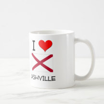 I Liebe ASHVILLE Alabama Tee Tasse