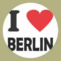 I Liebe Berlin aufkleber