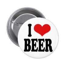 I Liebe-Bier Buttons