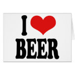 I Liebe-Bier Grußkarten