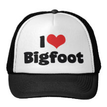 I Liebe Bigfoot Retrocap