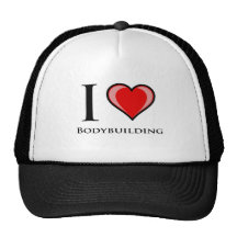 I Liebe-Bodybuilding Retrocap