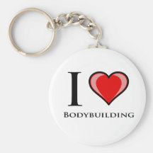 I Liebe-Bodybuilding Schlüsselband