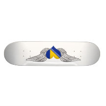I Liebe Bosnien und Herzegowina - Flügel Skateboard Bretter