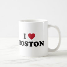 I Liebe Boston Massachusetts Kaffee Haferl