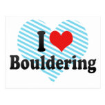 I Liebe Bouldering Postkarten