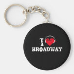 I Liebe Broadway Schlüsselband