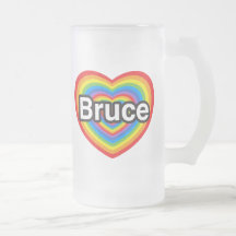 I Liebe Bruce. Liebe I Sie Bruce. Herz Tassen