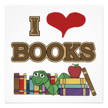 I Liebe-Bücher Individuelle Ankündigung