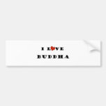I Liebe Buddha Auto Sticker