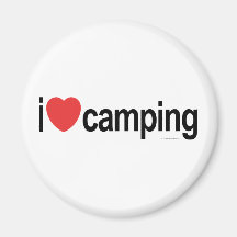 I Liebe-Camping Magnete