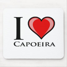 I Liebe Capoeira Mousepad
