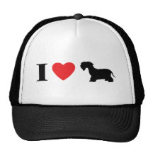 I Liebe Cesky Terrier Retrokappen