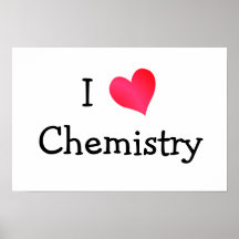 I Liebe-Chemie Poster