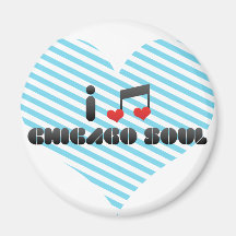 I Liebe-Chicago-Soul Magnete