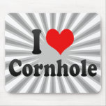 I Liebe Cornhole Mousepads