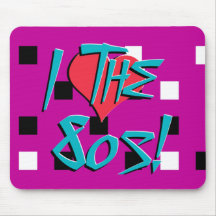 I Liebe der 80er! Mauspad