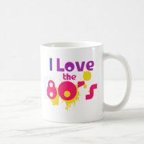 I Liebe der 80er tassen