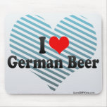 I Liebe-Deutsch-Bier Mousepads