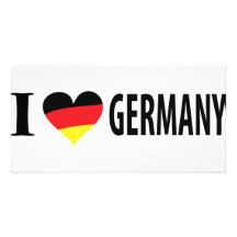 I Liebe Deutschland Fotokartenvorlagen