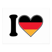 I Liebe Deutschland Postkarten