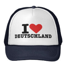 I Liebe Deutschland Retro Cap