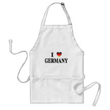 I Liebe Deutschland Schürze