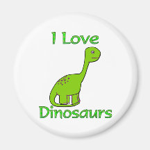 I Liebe-Dinosaurier Kühlschrankmagnet