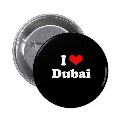 I Liebe-Dubai-T-Shirt Buttons
