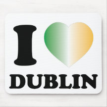 I Liebe Dublin Mousepads