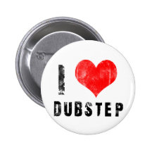 I Liebe Dubstep Anstecknadel
