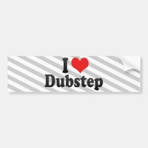 I Liebe Dubstep Auto Sticker