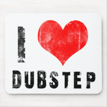 I Liebe Dubstep Mauspad
