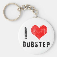 I Liebe Dubstep Schlüsselanhänger